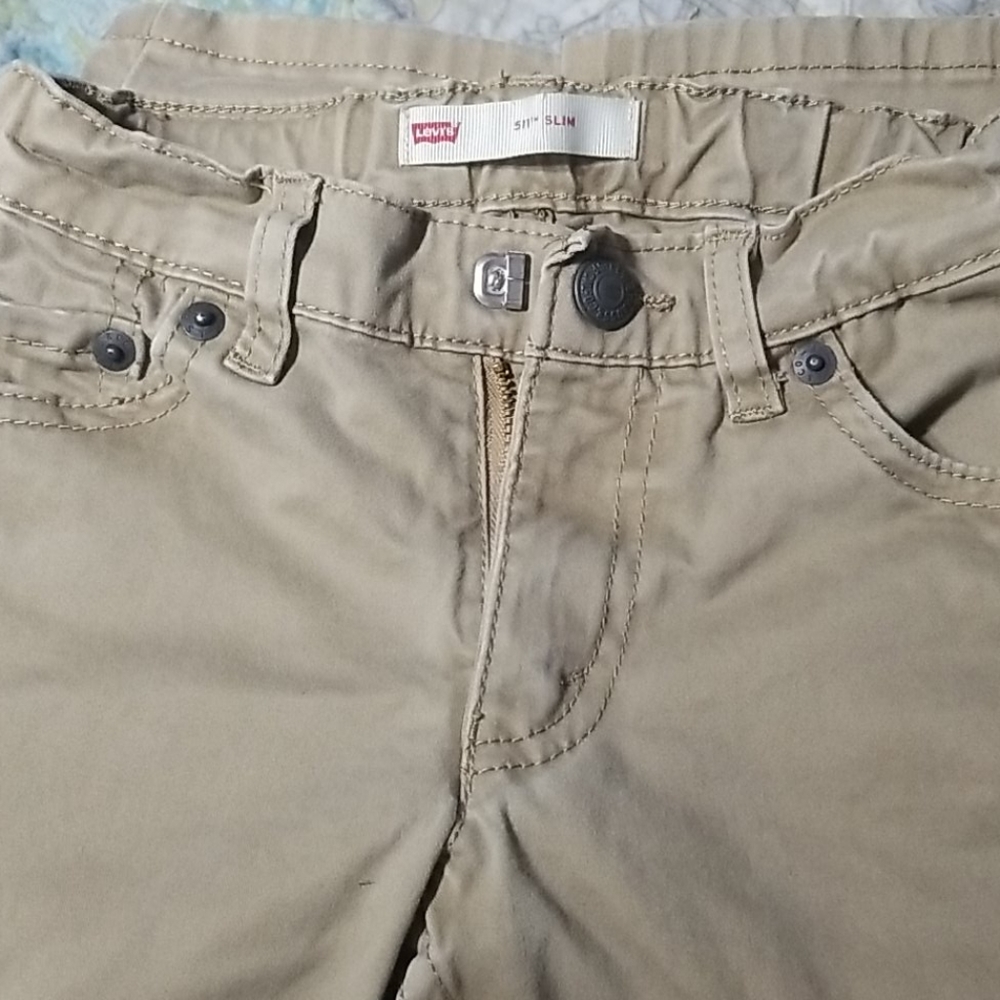 Khaki jeans